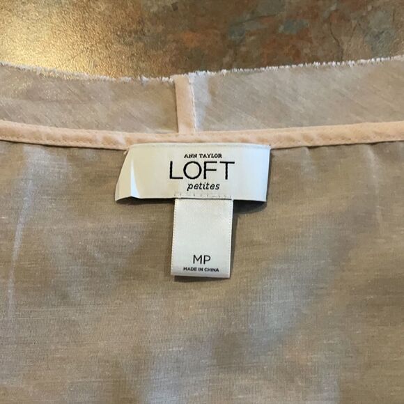 LOFT MP Sheer Tiered Tank - Picture 2 of 4